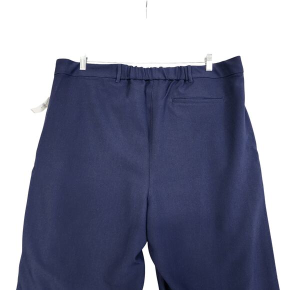 Old Navy Womens Extra High Rise Taylor Wide Leg Trouser Pants Size XXL Tall Navy - Picture 7 of 14